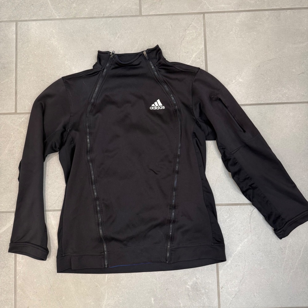 Adidas Sportswear Tech Pack Full Zip Hoodie Black Technical Fleece AR1548-010 M